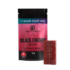 Twisted Extracts Indica Jelly Bombs Black Cherry