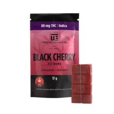 Twisted Extracts Indica ZZZ Bombs Black Cherry