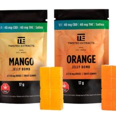 Twisted Extracts 1:1 Sativa Jelly Bombs