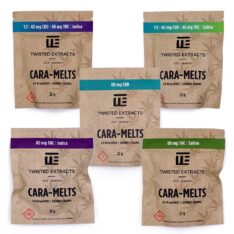Twisted Extracts Cara-Melts THC/CBD