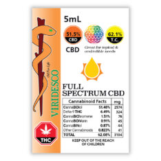 VIRIDESCO - Full Spectrum Hemp Oil 51.5%% CBD Oil *WHILE SUPPLIES LAST SALE*